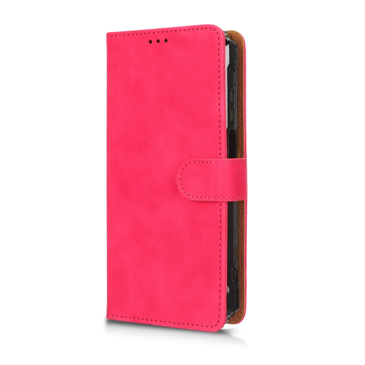 For Blackview BV7100 Skin Feel Magnetic Flip Leather Phone Case