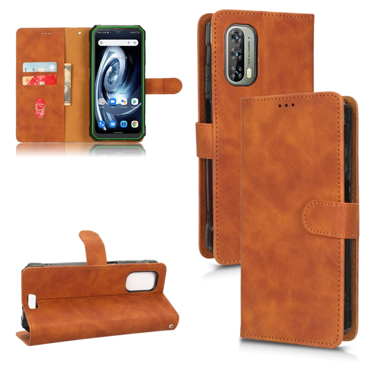 For Blackview BV7100 Skin Feel Magnetic Flip Leather Phone Case