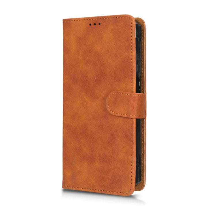 For Blackview BV7100 Skin Feel Magnetic Flip Leather Phone Case