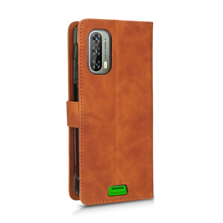 For Blackview BV7100 Skin Feel Magnetic Flip Leather Phone Case