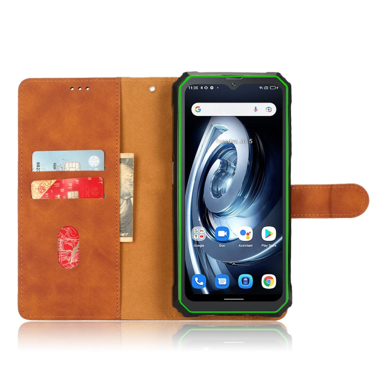 For Blackview BV7100 Skin Feel Magnetic Flip Leather Phone Case