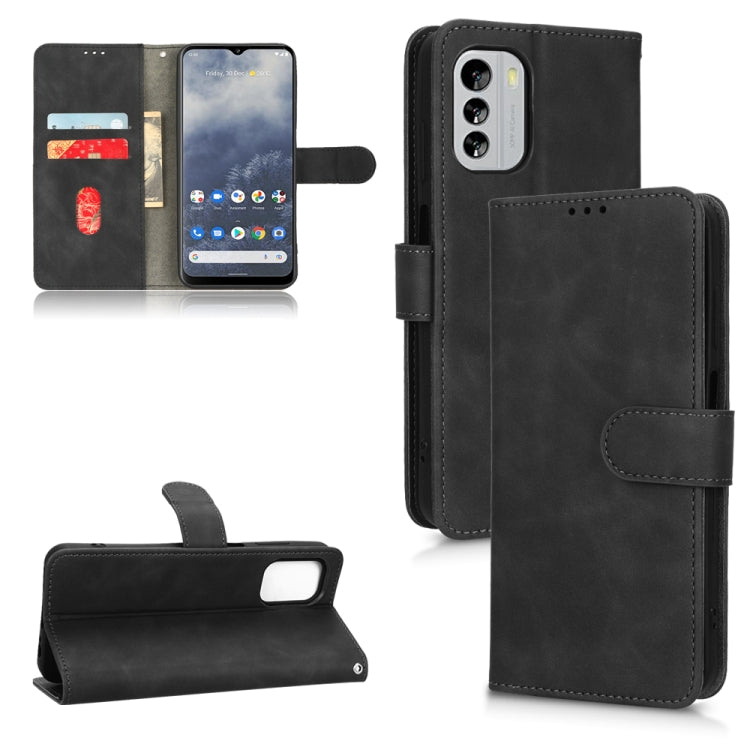 For Nokia G60 Skin Feel Magnetic Flip Leather Phone Case