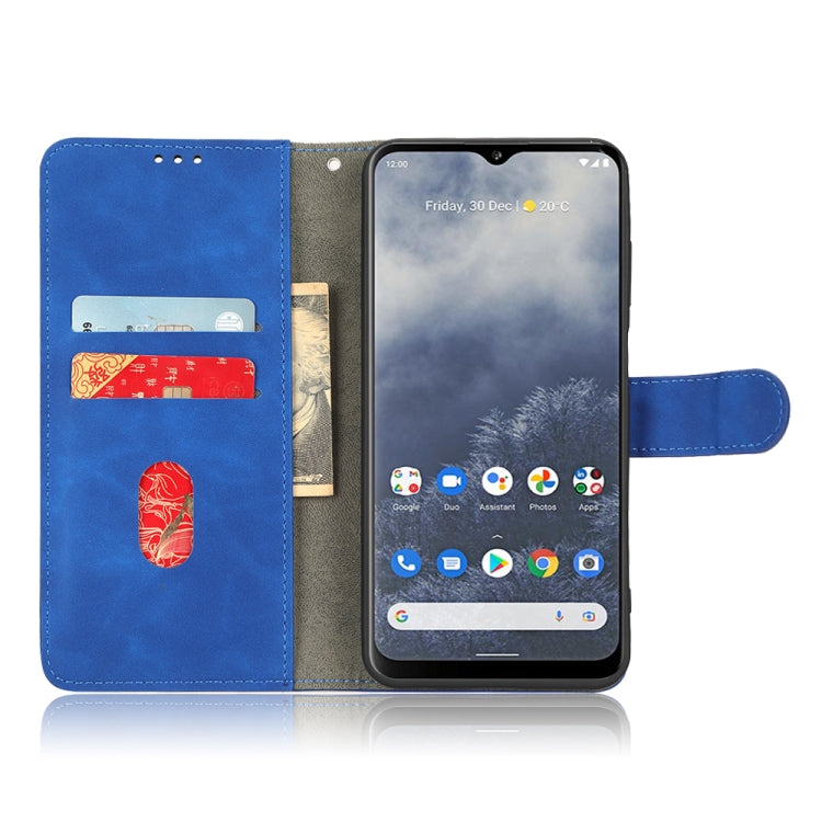 For Nokia G60 Skin Feel Magnetic Flip Leather Phone Case
