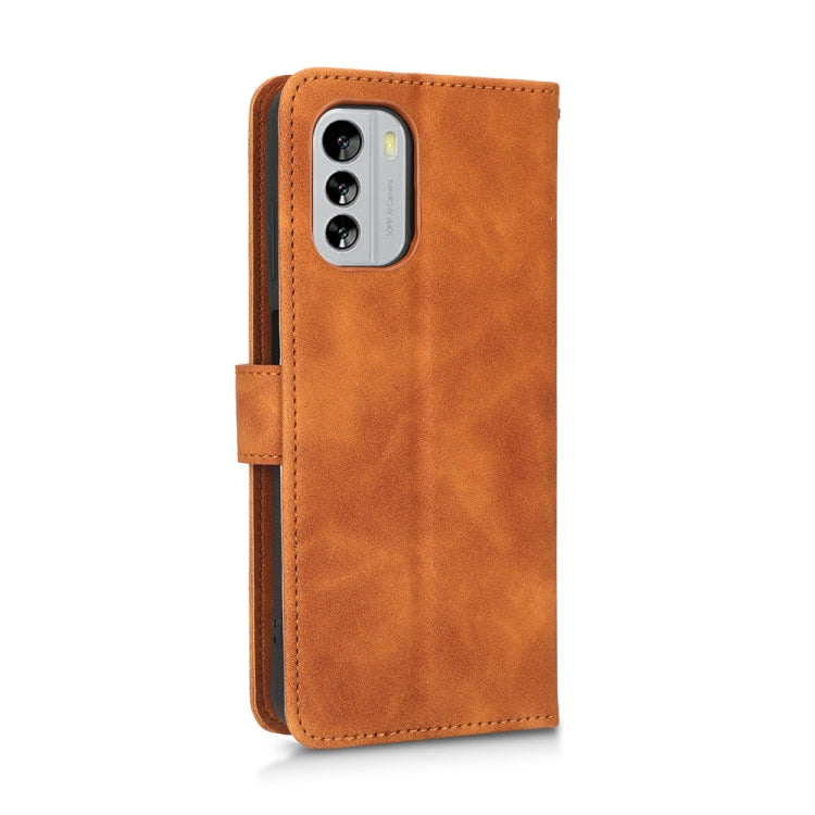 For Nokia G60 Skin Feel Magnetic Flip Leather Phone Case