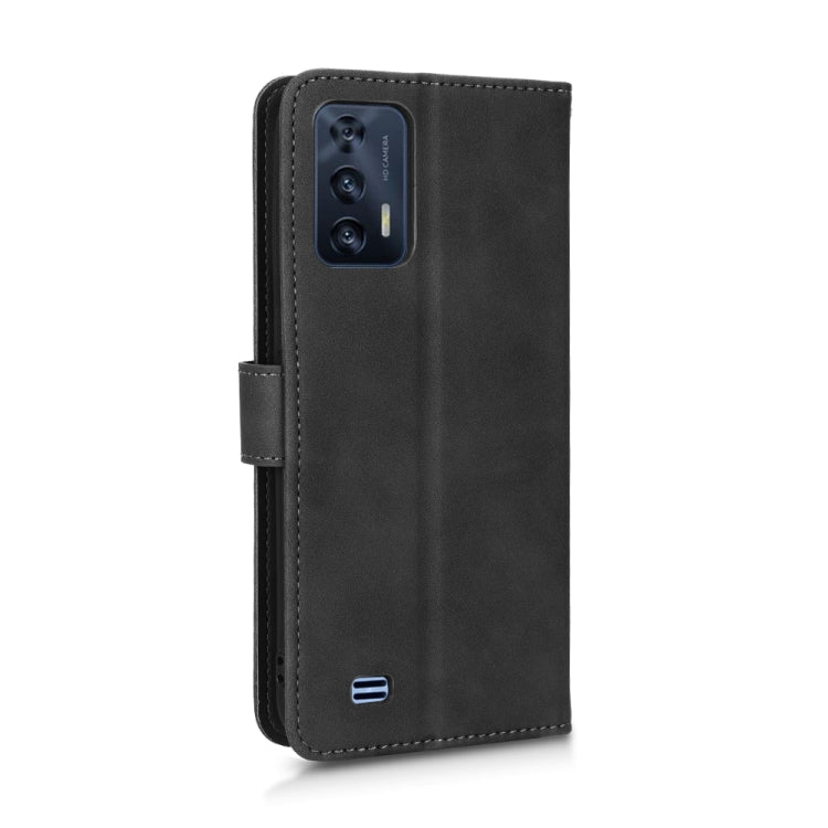 For Oukitel C31 Skin Feel Magnetic Flip Leather Phone Case