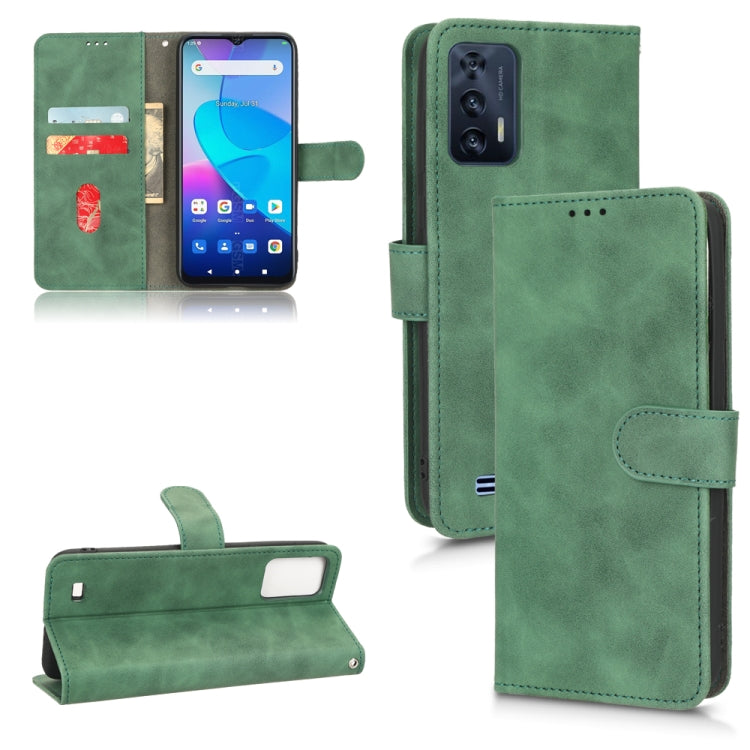 For Oukitel C31 Skin Feel Magnetic Flip Leather Phone Case