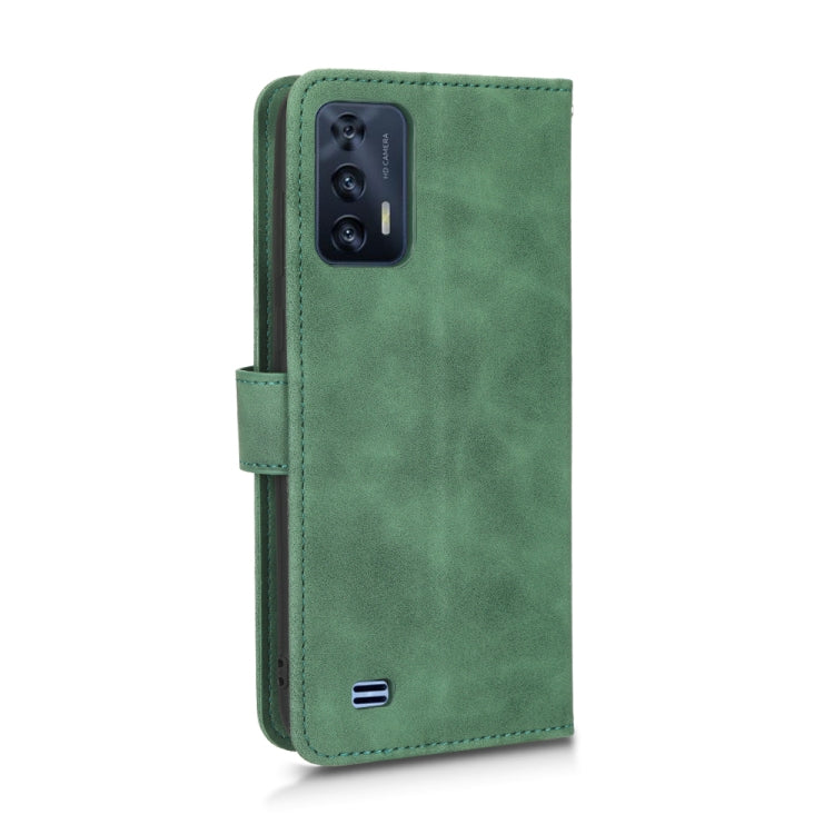 For Oukitel C31 Skin Feel Magnetic Flip Leather Phone Case