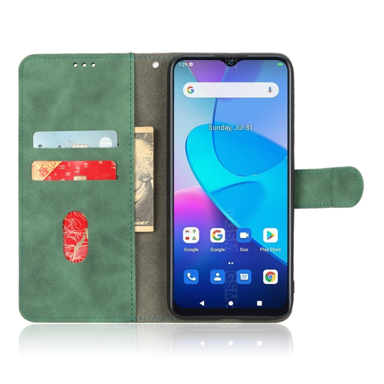 For Oukitel C31 Skin Feel Magnetic Flip Leather Phone Case