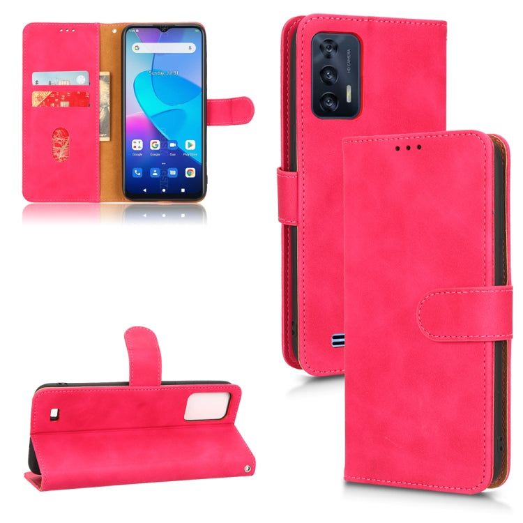For Oukitel C31 Skin Feel Magnetic Flip Leather Phone Case