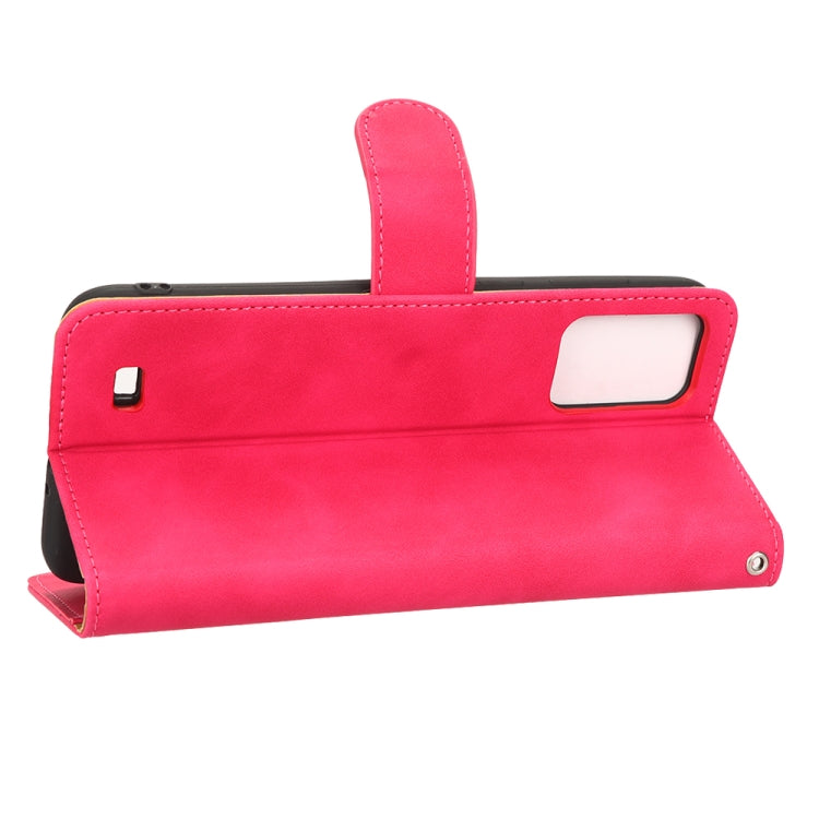 For Oukitel C31 Skin Feel Magnetic Flip Leather Phone Case