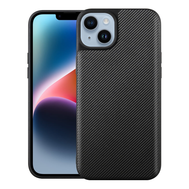 For iPhone 14 Plus ViLi TC Series Kevlar Carbon Fiber Texture Phone Case(Black)