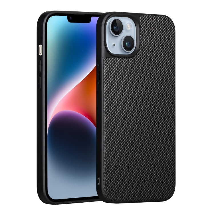 For iPhone 14 Plus ViLi TC Series Kevlar Carbon Fiber Texture Phone Case(Black)