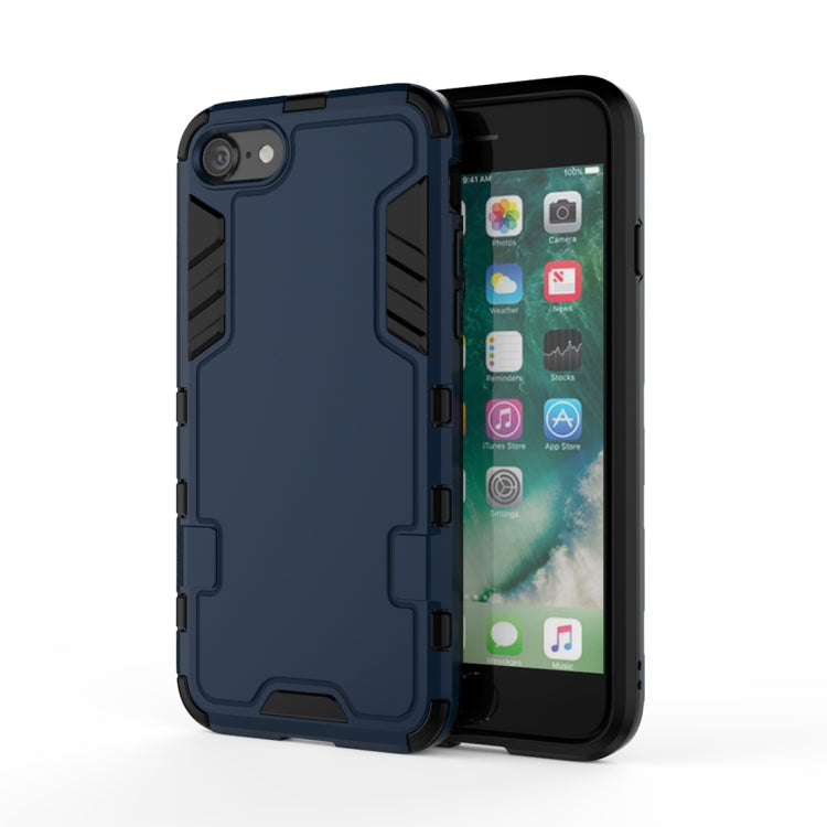 For iPhone SE 2022 / SE 2020 / 8 / 7 PC + TPU Shockproof Protective Case