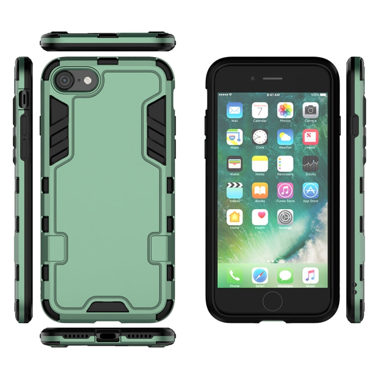 For iPhone SE 2022 / SE 2020 / 8 / 7 PC + TPU Shockproof Protective Case