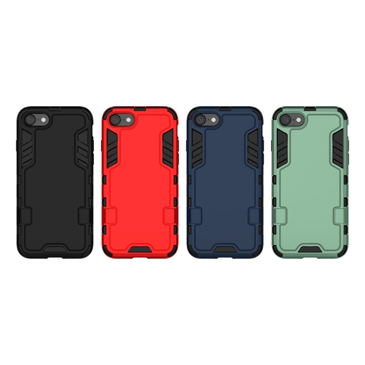 For iPhone SE 2022 / SE 2020 / 8 / 7 PC + TPU Shockproof Protective Case