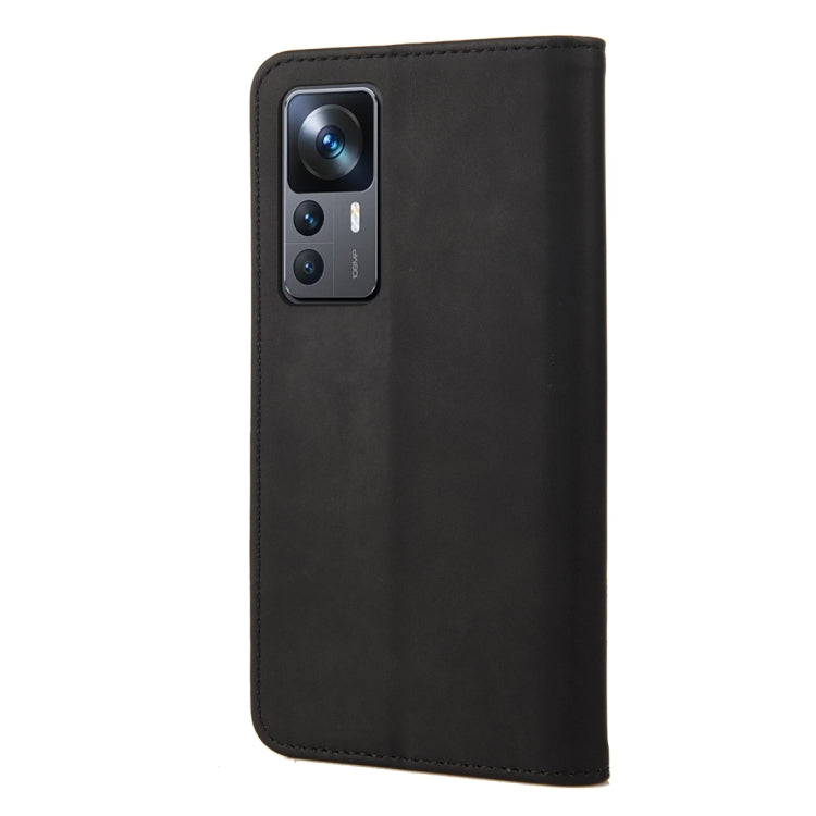 For Xiaomi 12T / 12T Pro / Redmi K50 Ultra Skin Feel Splicing Leather Phone Case