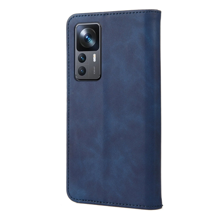 For Xiaomi 12T / 12T Pro / Redmi K50 Ultra Skin Feel Splicing Leather Phone Case