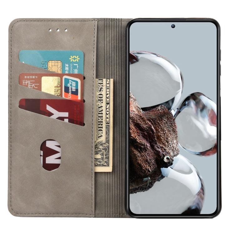 For Xiaomi 12T / 12T Pro / Redmi K50 Ultra Skin Feel Splicing Leather Phone Case