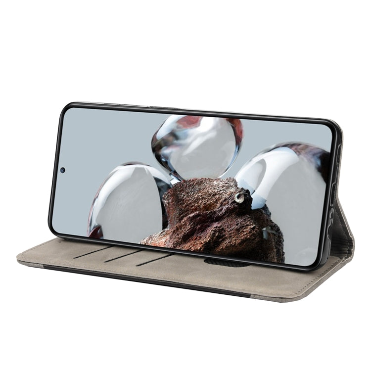 For Xiaomi 12T / 12T Pro / Redmi K50 Ultra Skin Feel Splicing Leather Phone Case