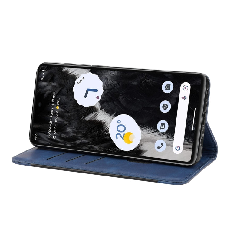 For Google Pixel 7 Pro 5G Skin Feel Splicing Leather Phone Case