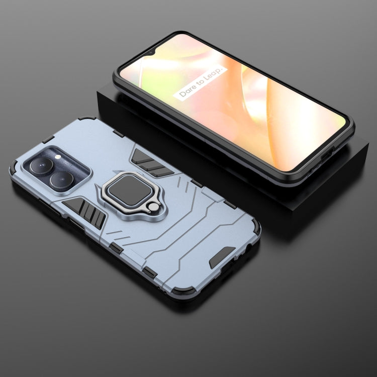 For Realme C33 4G Magnetic Ring Holder PC + TPU Phone Case