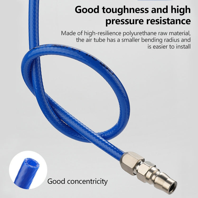 LAIZE High Pressure Flexible Polyurethane Pneumatic Tubing, Specification:10x6.5mm, 100m