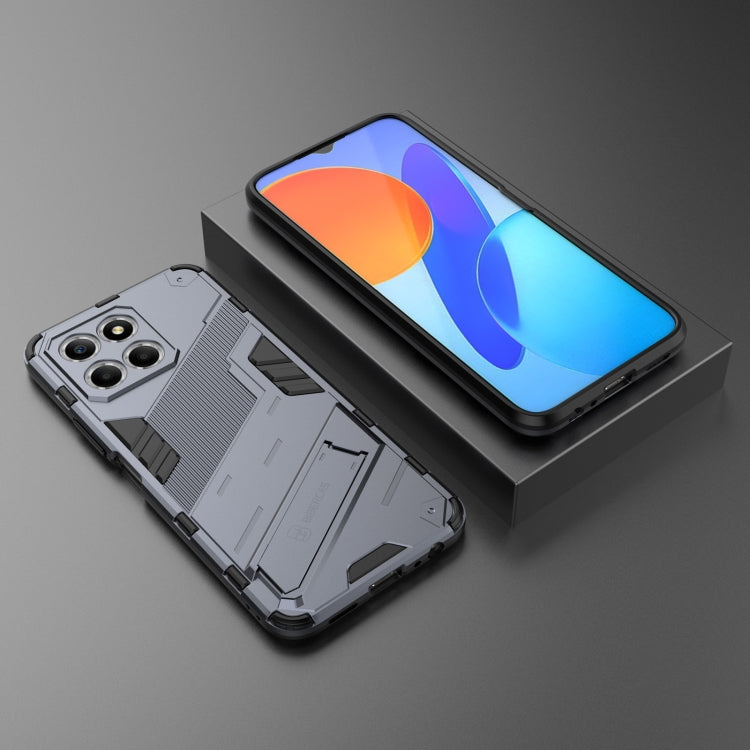 For Honor X8 5G Punk Armor PC + TPU Phone Case with Holder