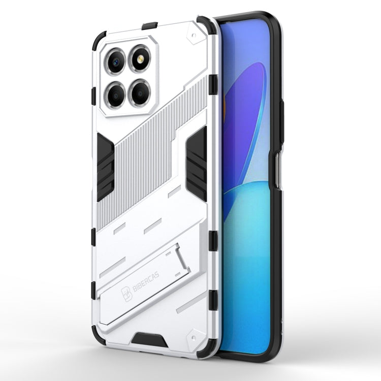 For Honor X8 5G Punk Armor PC + TPU Phone Case with Holder