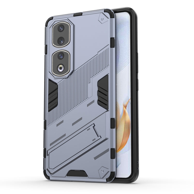 For Honor 90 Pro Punk Armor PC + TPU Phone Case with Holder