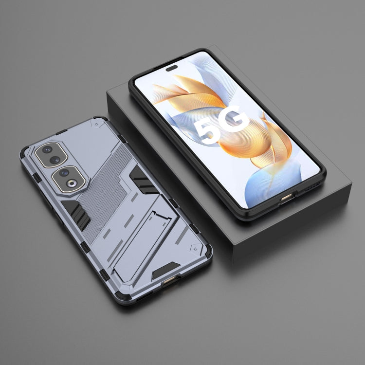 For Honor 90 Pro Punk Armor PC + TPU Phone Case with Holder