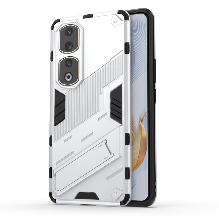 For Honor 90 Pro Punk Armor PC + TPU Phone Case with Holder