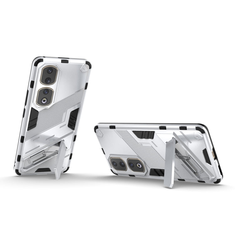 For Honor 90 Pro Punk Armor PC + TPU Phone Case with Holder