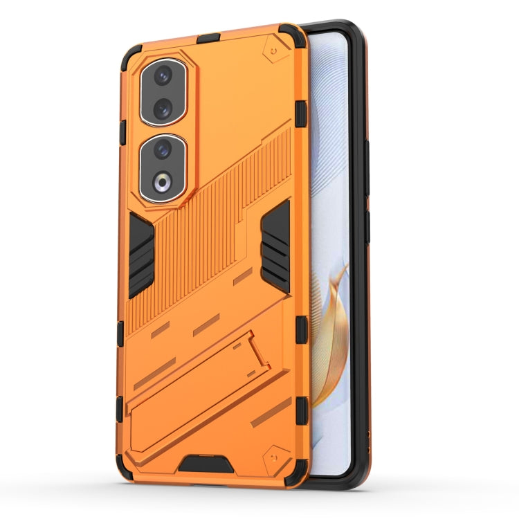 For Honor 90 Pro Punk Armor PC + TPU Phone Case with Holder