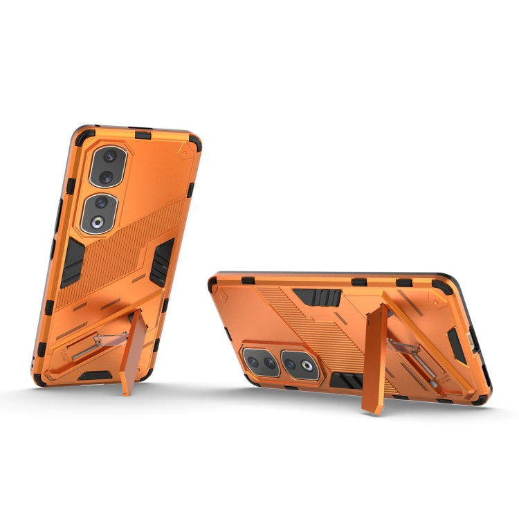For Honor 90 Pro Punk Armor PC + TPU Phone Case with Holder
