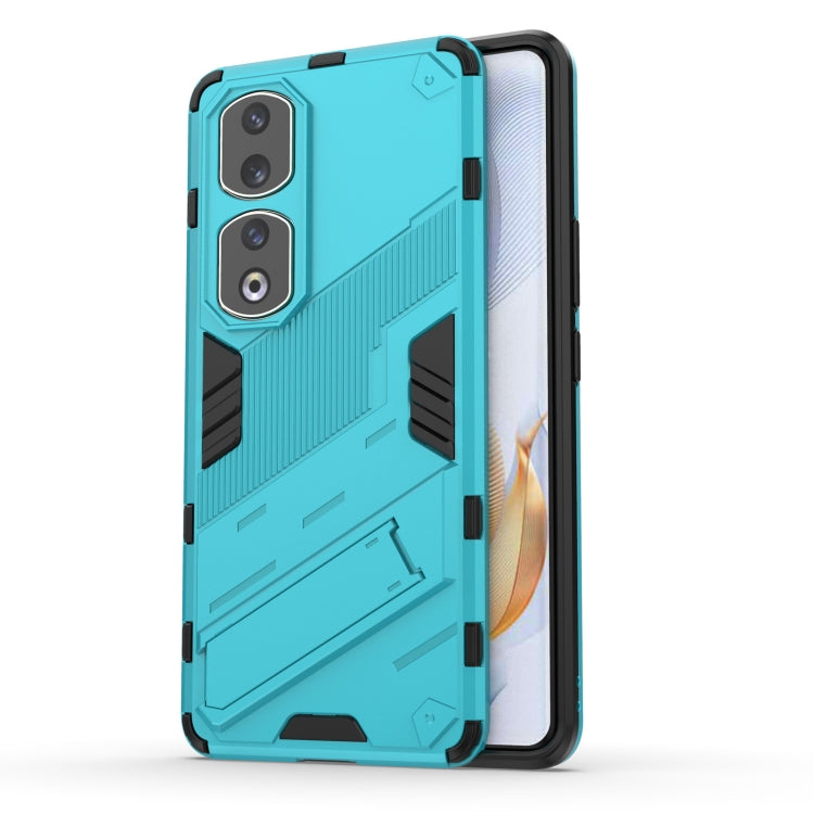 For Honor 90 Pro Punk Armor PC + TPU Phone Case with Holder