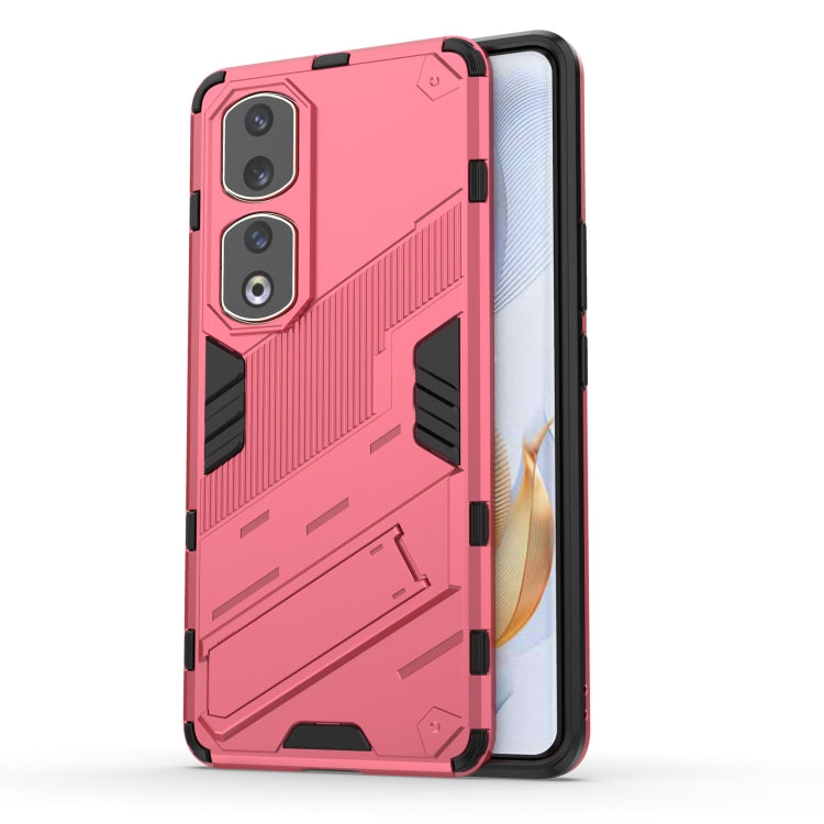For Honor 90 Pro Punk Armor PC + TPU Phone Case with Holder