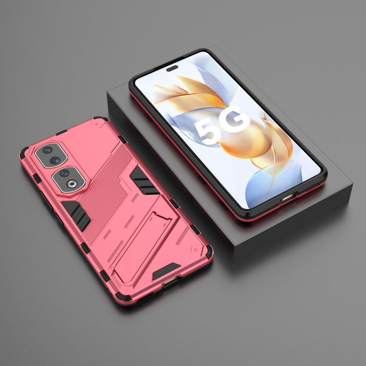 For Honor 90 Pro Punk Armor PC + TPU Phone Case with Holder