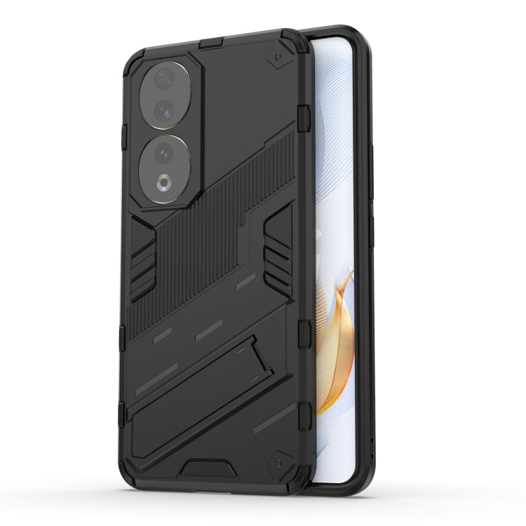 For Honor 90 Punk Armor PC + TPU Phone Case with Holder