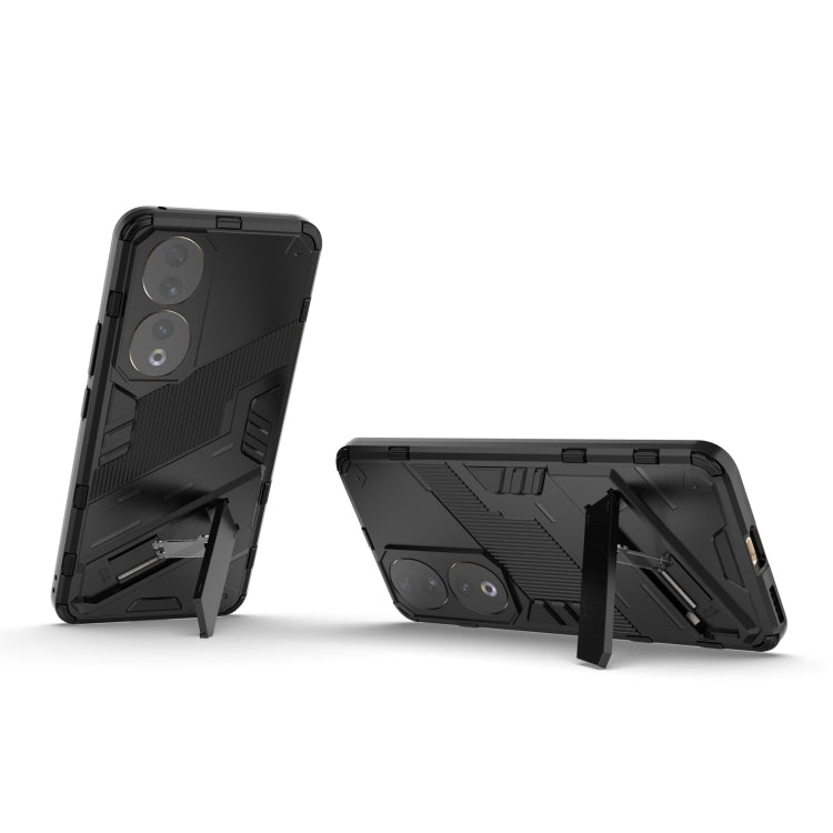 For Honor 90 Punk Armor PC + TPU Phone Case with Holder