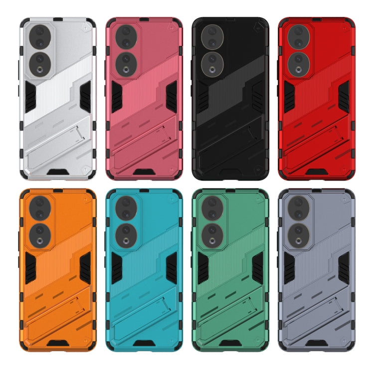 For Honor 90 Punk Armor PC + TPU Phone Case with Holder