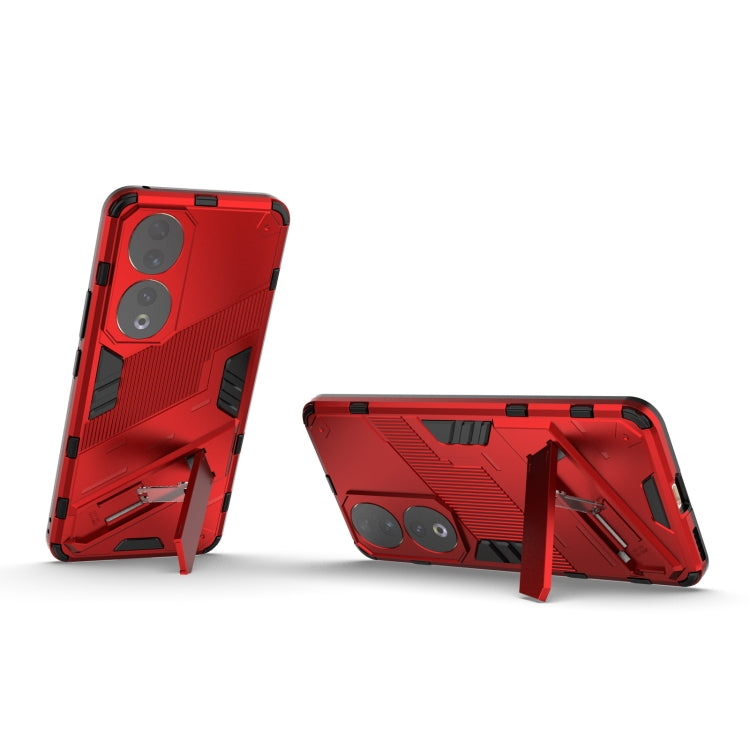 For Honor 90 Punk Armor PC + TPU Phone Case with Holder