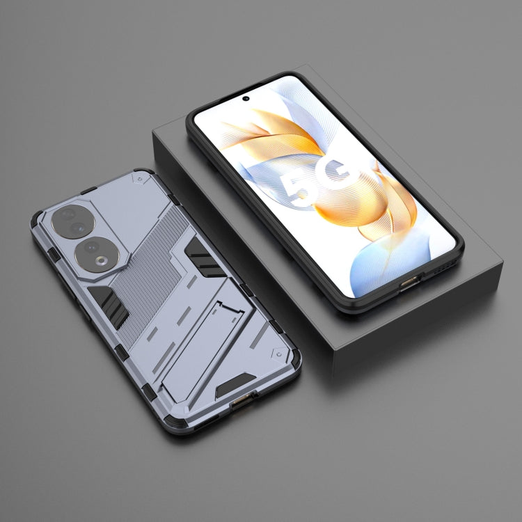 For Honor 90 Punk Armor PC + TPU Phone Case with Holder