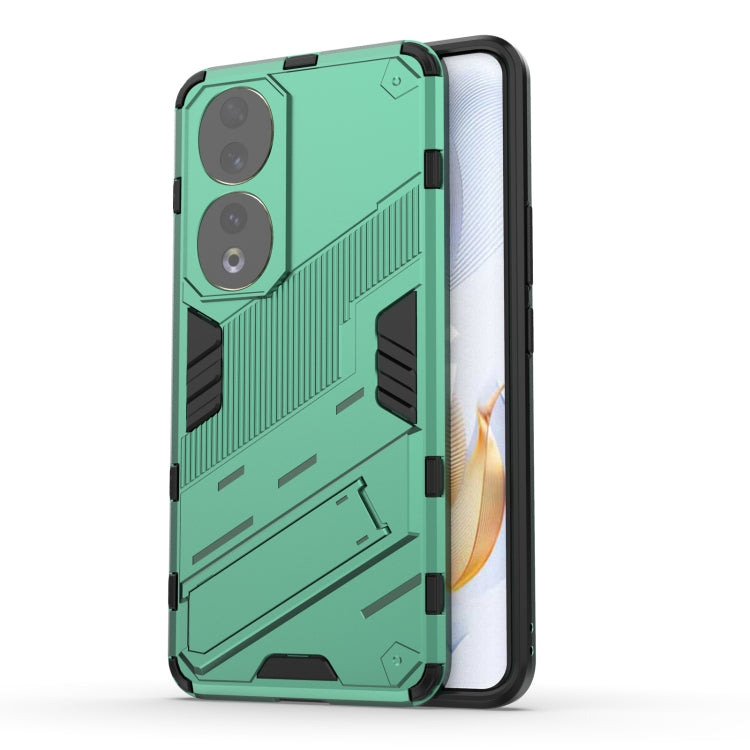 For Honor 90 Punk Armor PC + TPU Phone Case with Holder