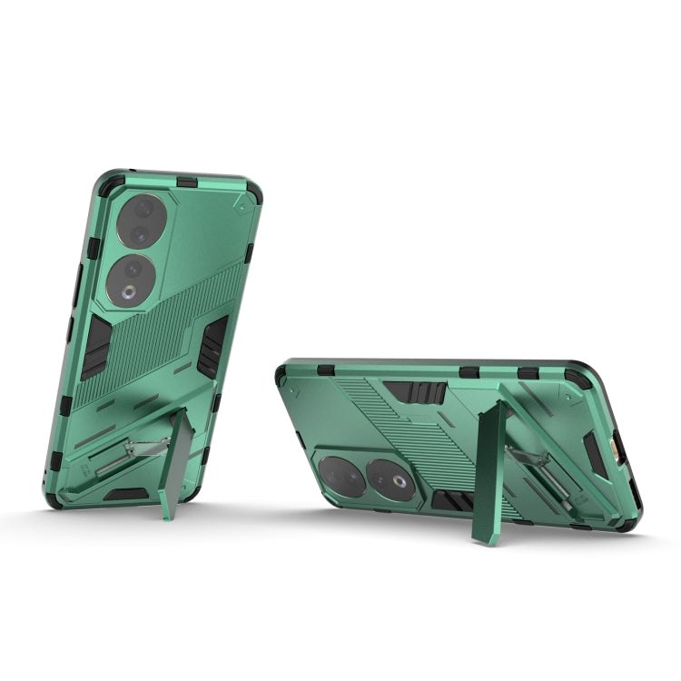 For Honor 90 Punk Armor PC + TPU Phone Case with Holder