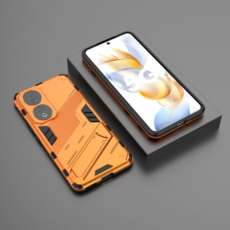 For Honor 90 Punk Armor PC + TPU Phone Case with Holder