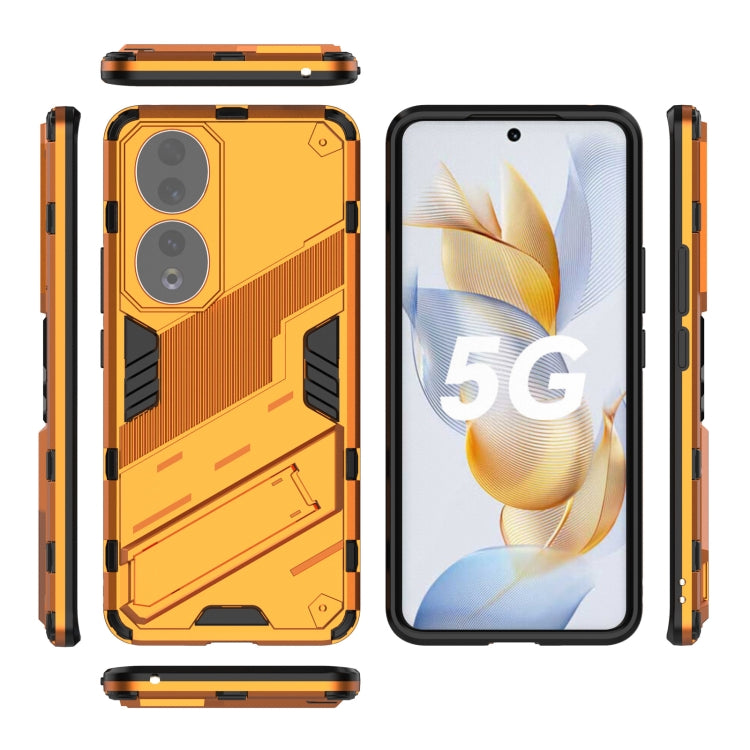 For Honor 90 Punk Armor PC + TPU Phone Case with Holder