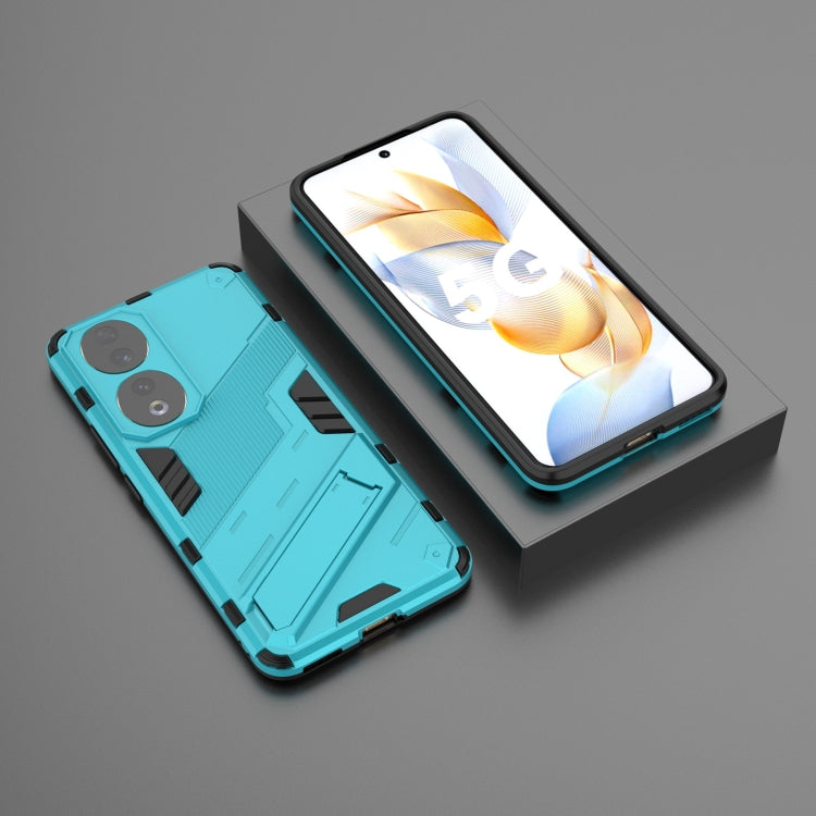 For Honor 90 Punk Armor PC + TPU Phone Case with Holder