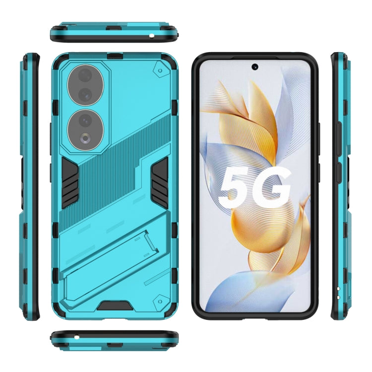 For Honor 90 Punk Armor PC + TPU Phone Case with Holder