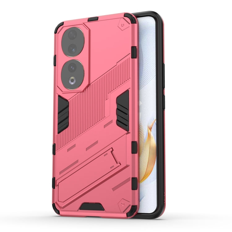 For Honor 90 Punk Armor PC + TPU Phone Case with Holder
