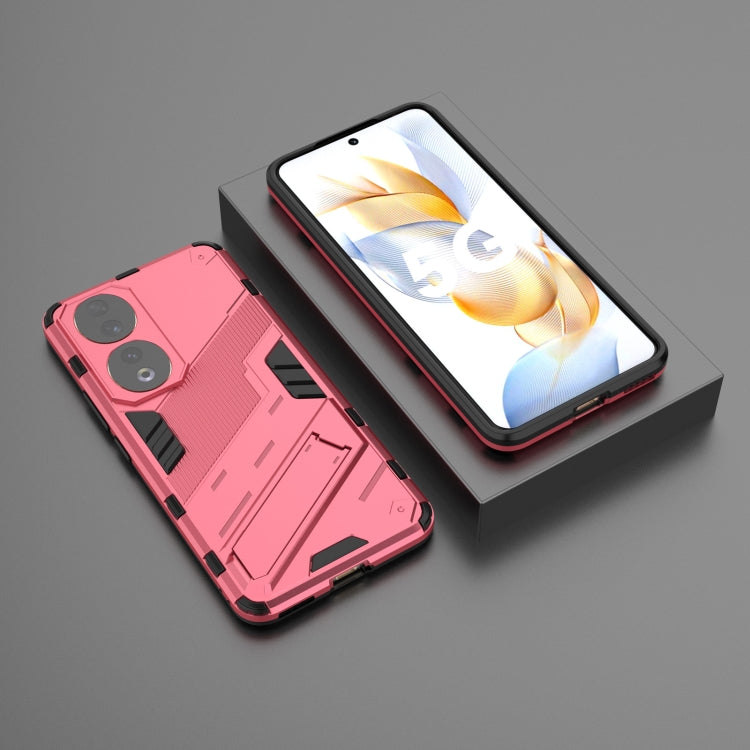 For Honor 90 Punk Armor PC + TPU Phone Case with Holder